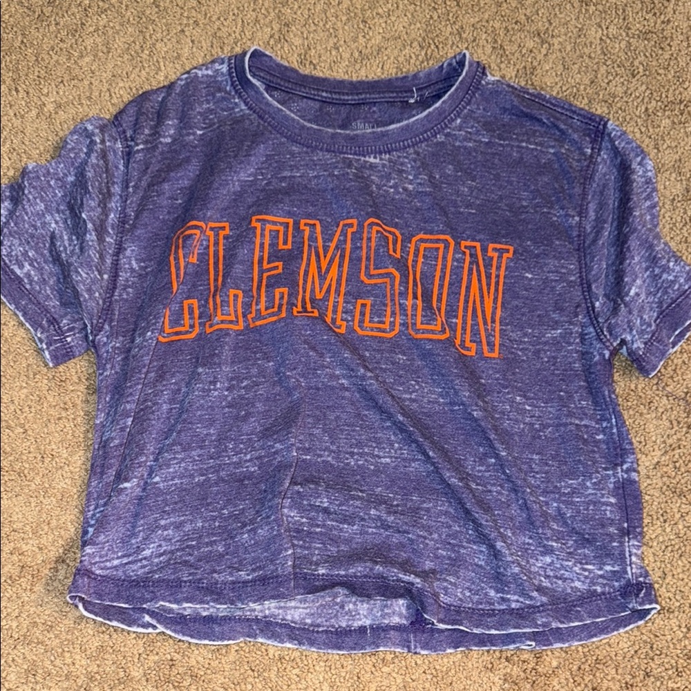 Clemson Cropped Shirt